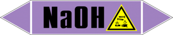 Маркировка трубопровода "na(oh)" (a07, пленка, 126х26 мм)" - Маркировка трубопроводов - Маркировки трубопроводов "ЩЕЛОЧЬ" - Магазин охраны труда и техники безопасности stroiplakat.ru