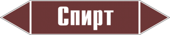 Маркировка трубопровода "спирт" (пленка, 507х105 мм) - Маркировка трубопроводов - Маркировки трубопроводов "ЖИДКОСТЬ" - Магазин охраны труда и техники безопасности stroiplakat.ru